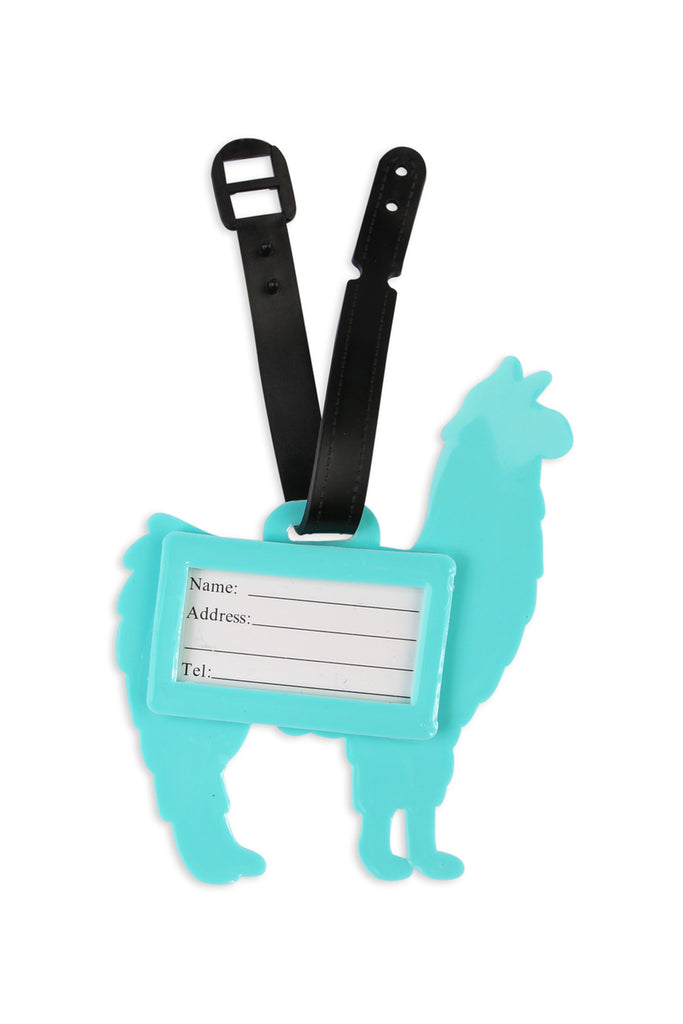 Llama Luggage Tag