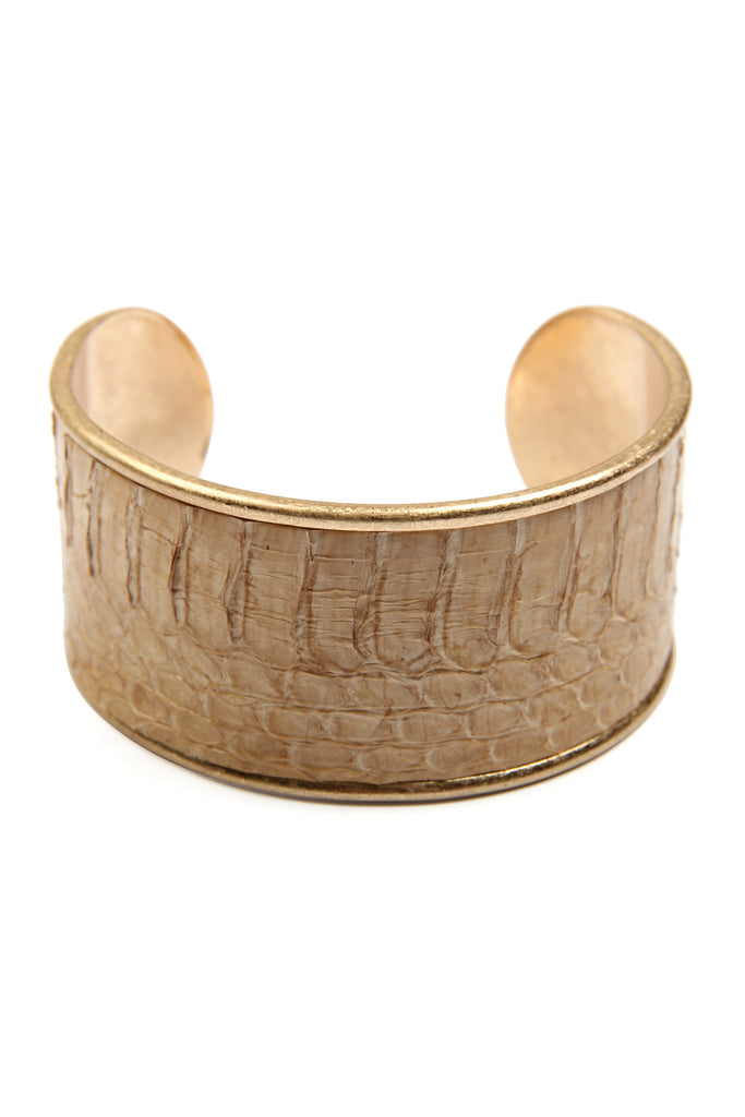 MB4037 - GENUINE LEATHER CUFF BRACELET