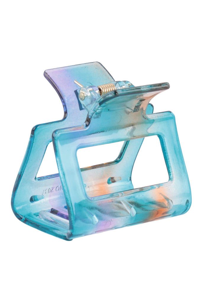 DYE RESIN SQUARE HAIR CLAW PIN HAIR ACCESSORIES