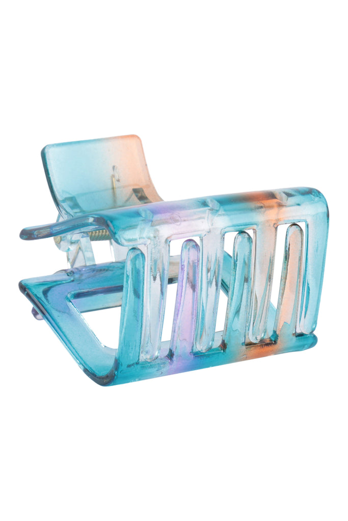 DYE RESIN SQUARE HAIR CLAW PIN HAIR ACCESSORIES