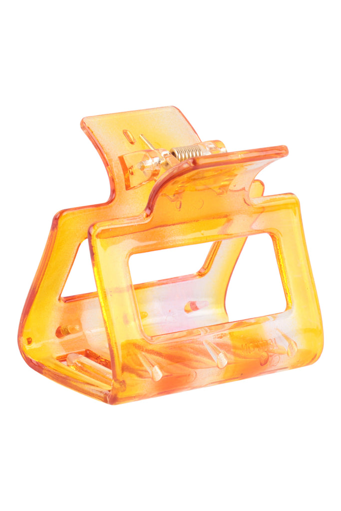 DYE RESIN SQUARE HAIR CLAW PIN HAIR ACCESSORIES