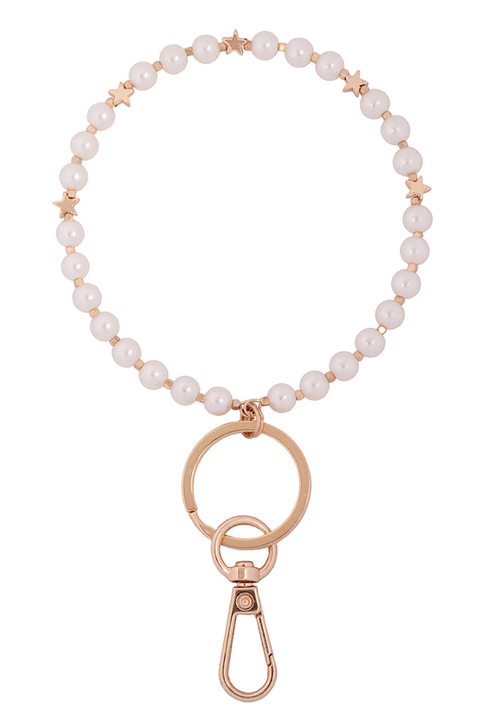 PEARL WRISTLET KEYCHAIN