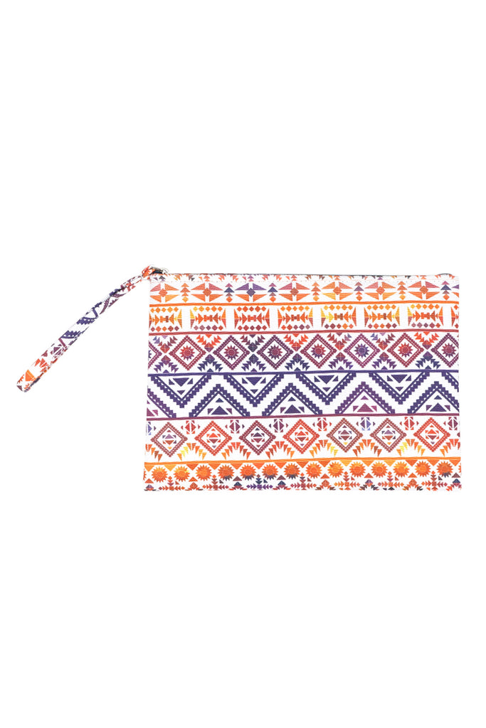 COLORFUL TRIBAL POUCH