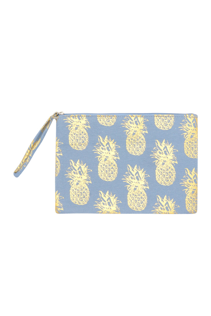 GOLD FOIL PINEAPPLE POUCH
