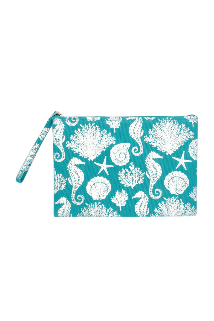 GOLD FOIL SEA LIFE POUCH