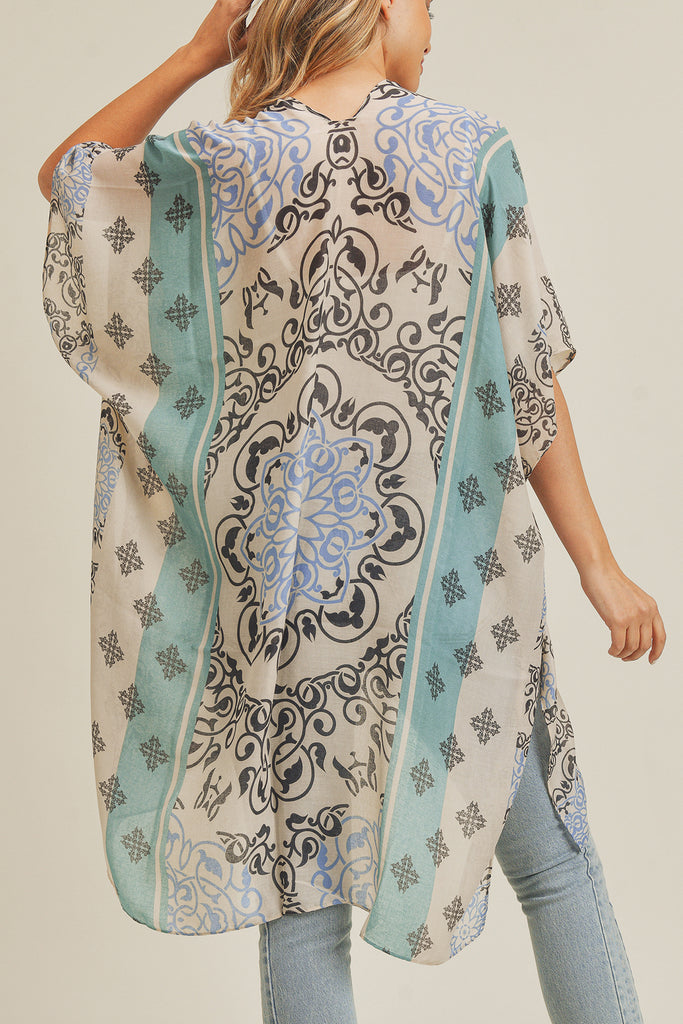 MS0211 - BOHEMIAN PATTERN KIMONO