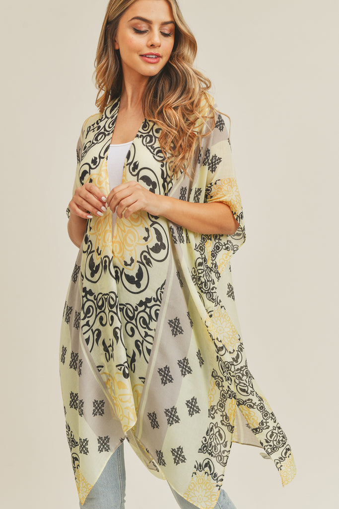 MS0211 - BOHEMIAN PATTERN KIMONO