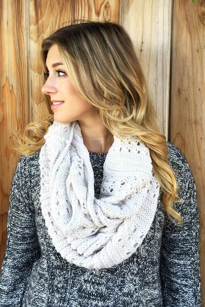 Textured Infinity Scarf