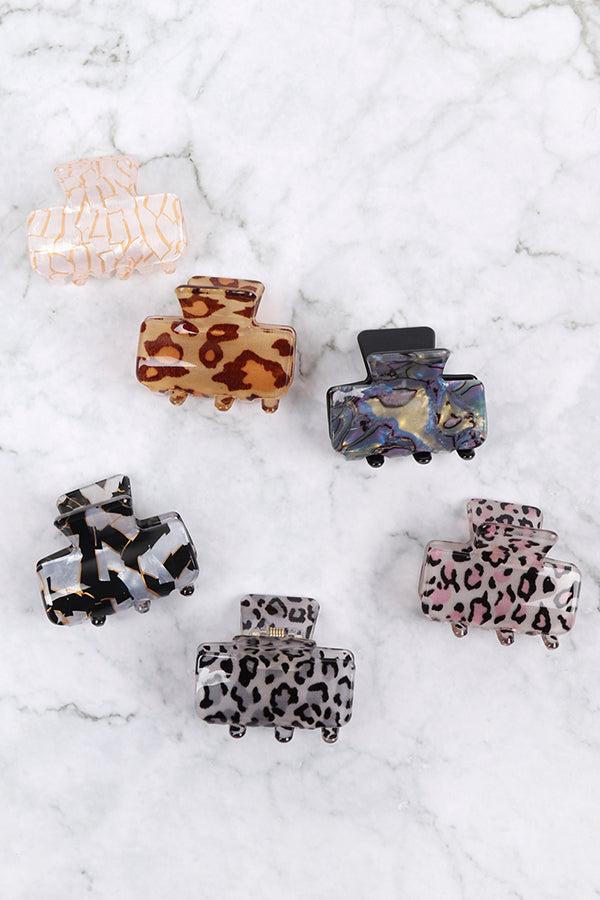 2PCS SET HAIR CLAW CLIP