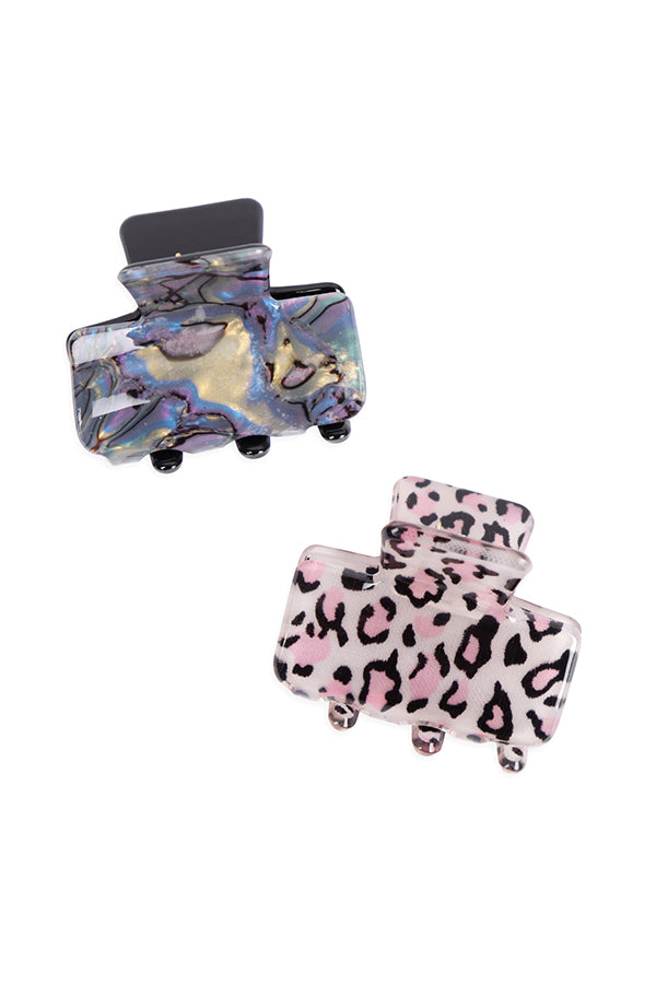 2PCS SET HAIR CLAW CLIP