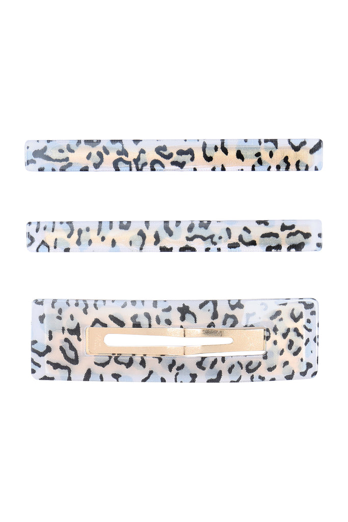 LEOPARD PRINT HAIR CLIP HAIR ACCESSORIES