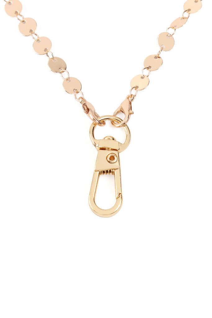 EYEGLASSES HOLDER CIRCLE CHAIN NECKLACE