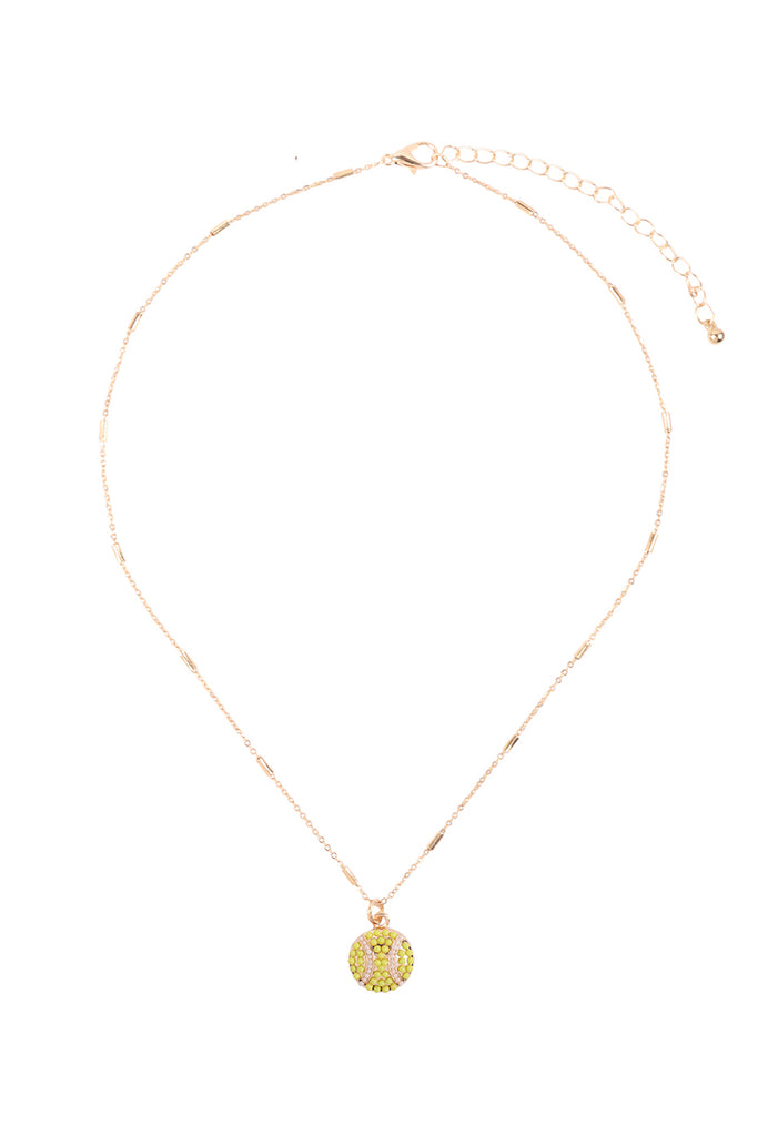 SPORTS SEED BEAD CHAIN NECKLACE