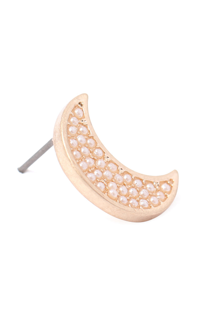 OEA850 - CRESCENT POST EARRINGS