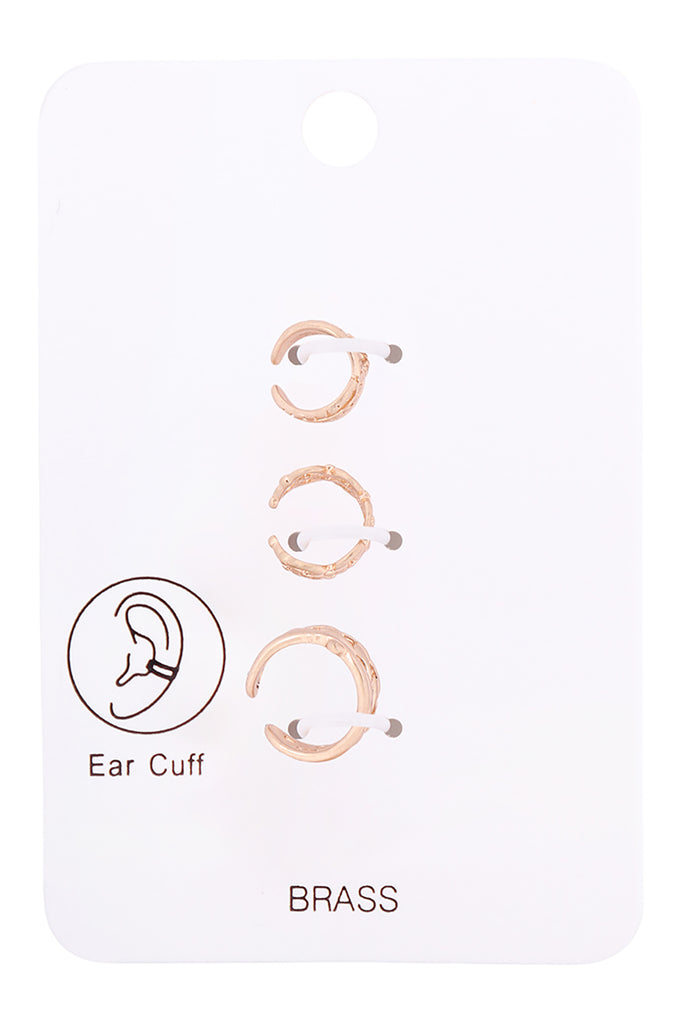 INFINITY CHAIN SET NO PIERCING EAR CUF