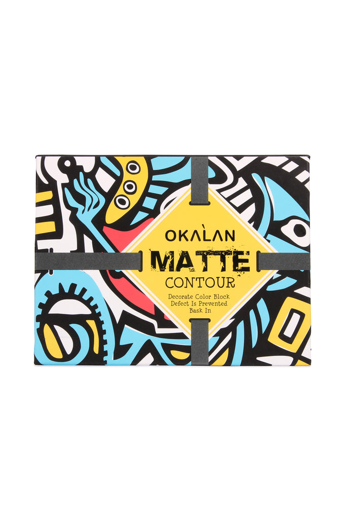 Okalan Matte Contour & Highlight Palette