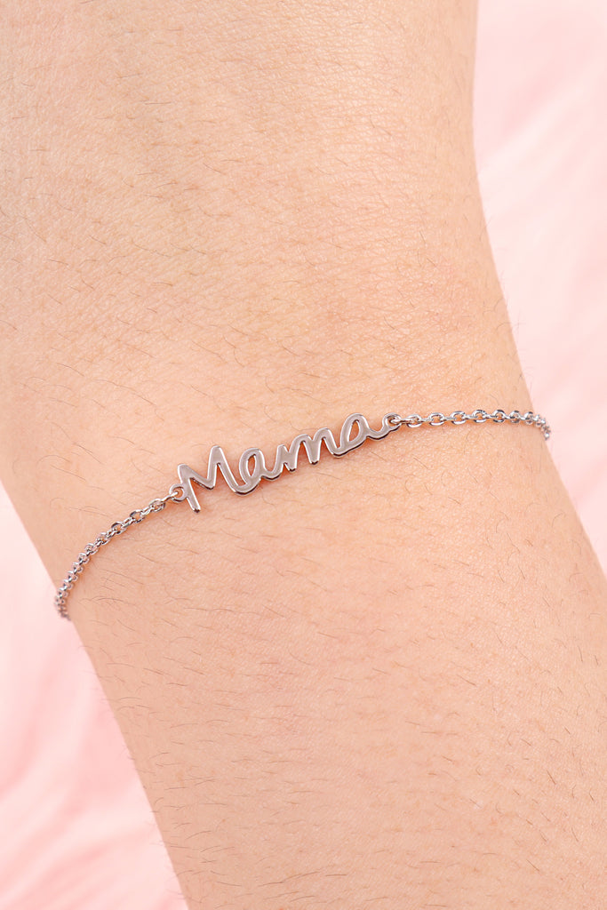 PB1736 - "MAMA" PERSONALIZED CHARM BRACELET