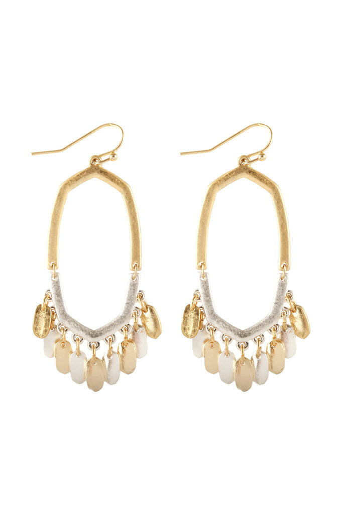 PE3574 - METAL OPEN CUT EARRINGS