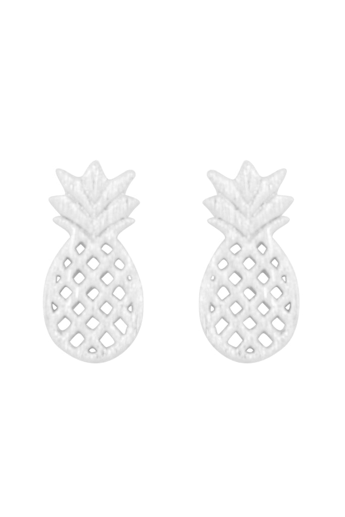 PINEAPPLE CAST POST EARRINGS