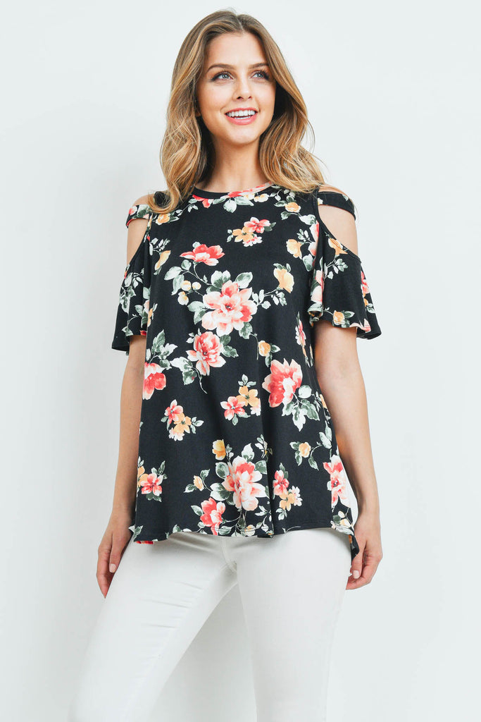 Print Off-Shoulder Top