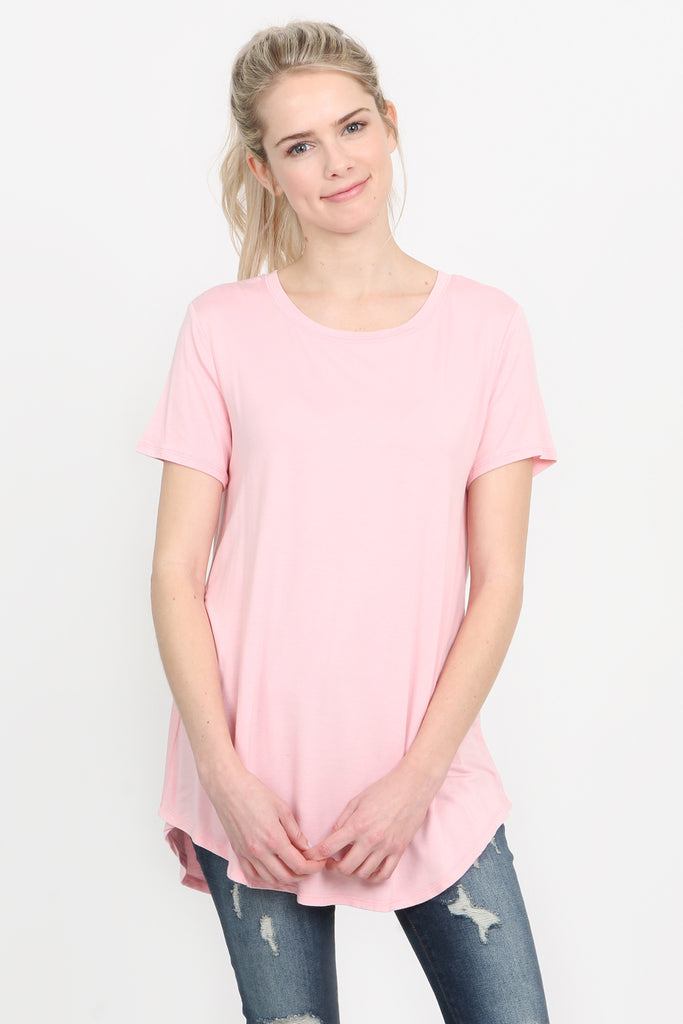 Premium Rayon Short Sleeve Top