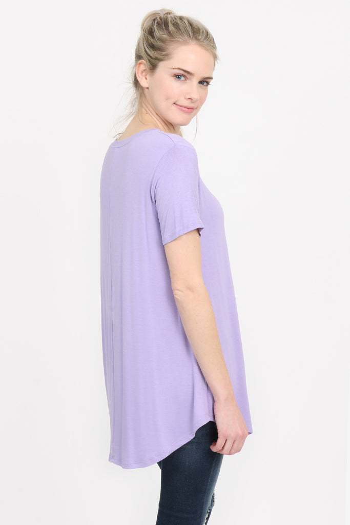 Premium Rayon Short Sleeve Top