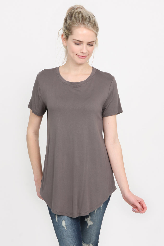 Premium Rayon Short Sleeve Top