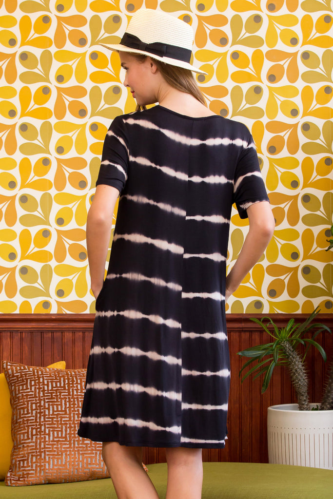 Tie Dye Pocket Dress