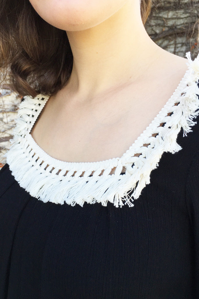 Spring Pleated Top