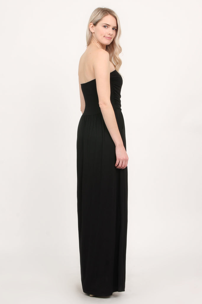 Tube Pocket Maxi Dress