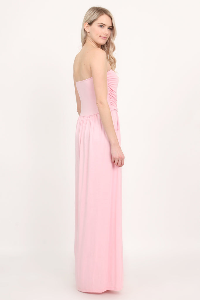 Tube Pocket Maxi Dress