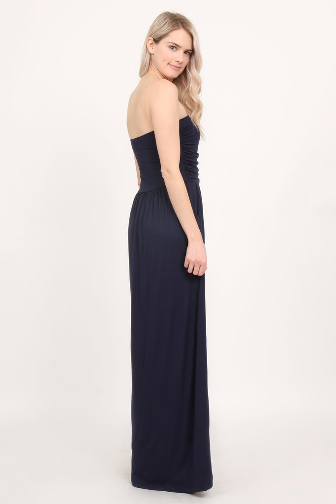 Tube Pocket Maxi Dress