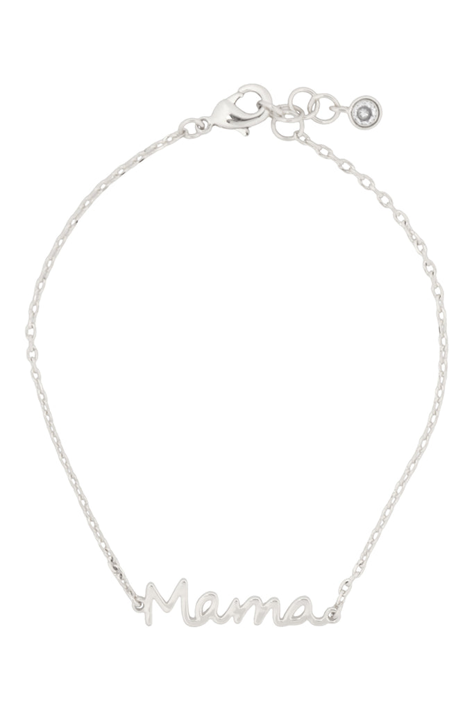 PB1736 - "MAMA" PERSONALIZED CHARM BRACELET
