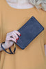 005 - LEATHER WALLET WITH DETACHABLE WRISTLET