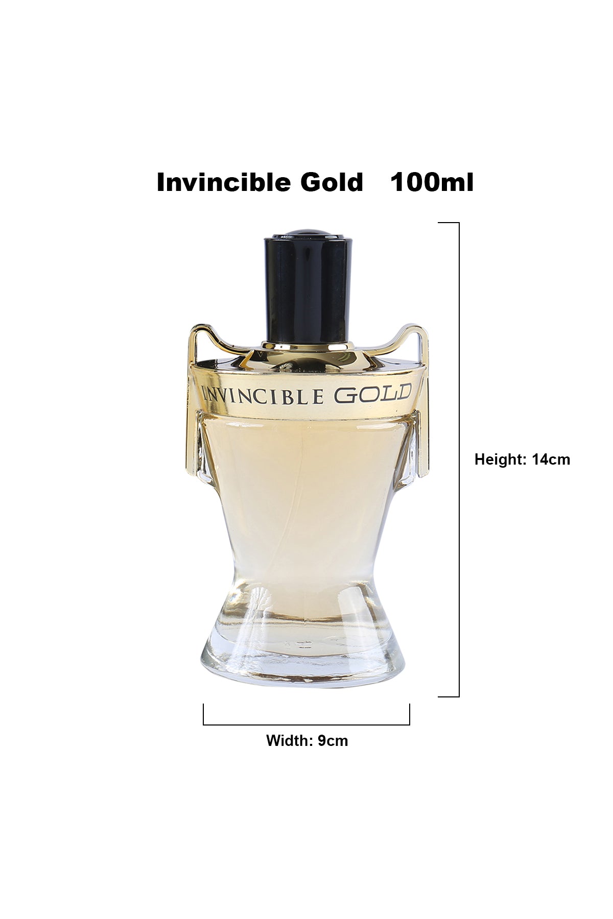 Invincible Gold Spray Cologne Eau De Toilette For Men - 100ml/3.4 fl.o ...
