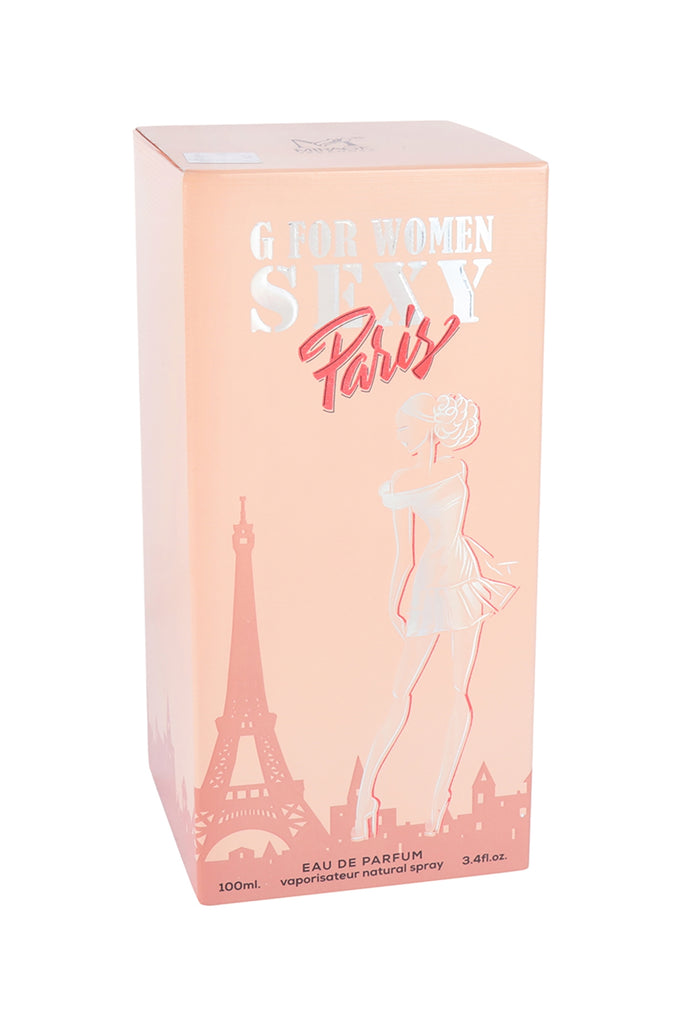 G FOR WOMEN SEXY PARIS SPRAY PERFUME EAU DE PARFUM FOR WOMEN - 100ML/3.4 FL.OZ