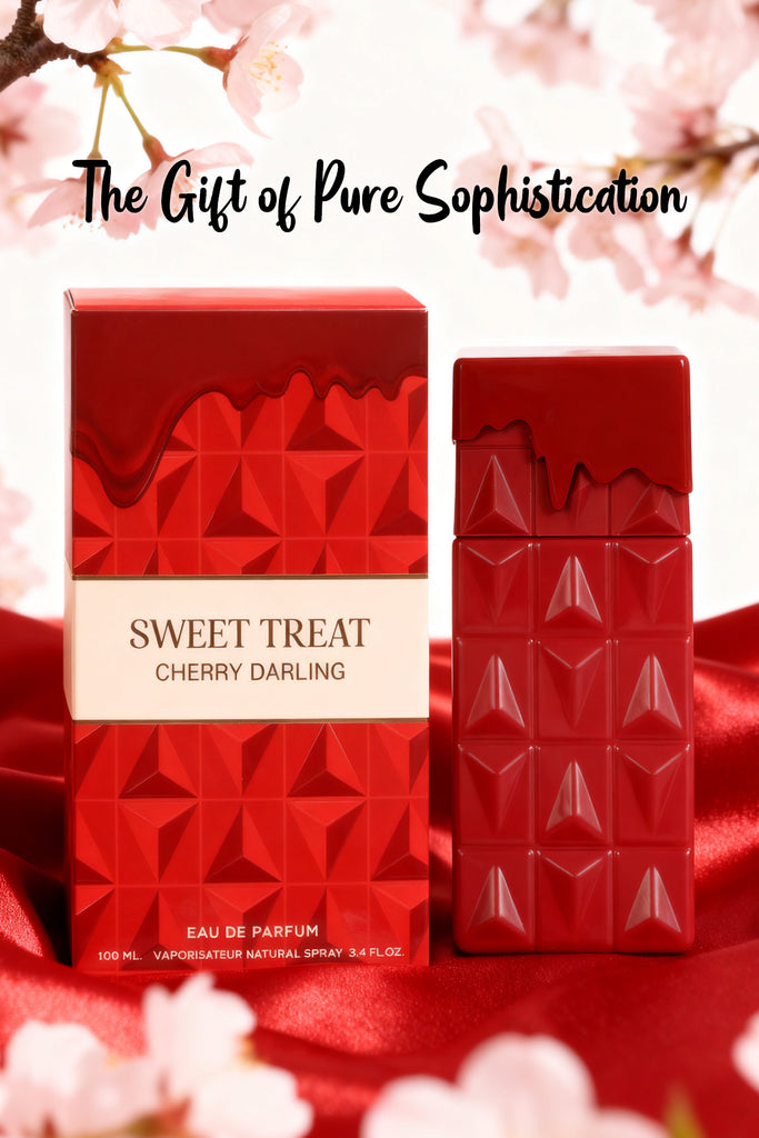SWEET TREAT CHERRY DARLING SPRAY PERFUME EAU DE PARFUM FOR WOMEN - 100ML/3.4FL.OZ.