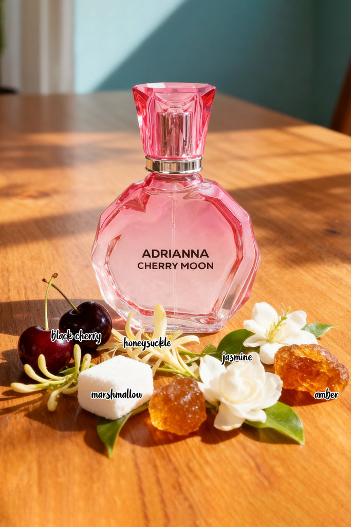 ADRIANNA CHERRY MOON SPRAY PERFUME EAU DE PARFUM FOR WOMEN - 100ML/3.4FL.OZ.