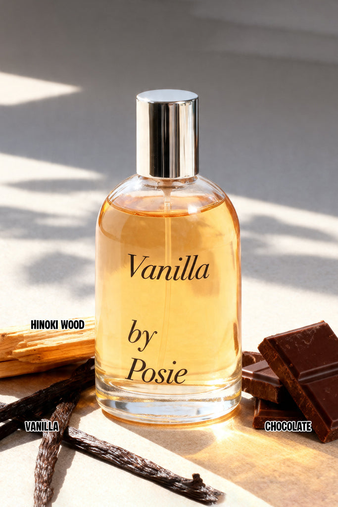 VANILLA BY POSIE SPRAY PERFUME EAU DE PARFUM FOR MEN AND WOMEN - 100ML/3.4FL.OZ.