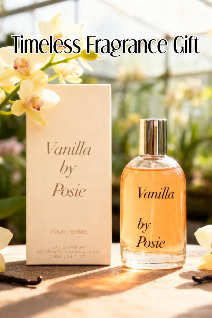 VANILLA BY POSIE SPRAY PERFUME EAU DE PARFUM FOR MEN AND WOMEN - 100ML/3.4FL.OZ.