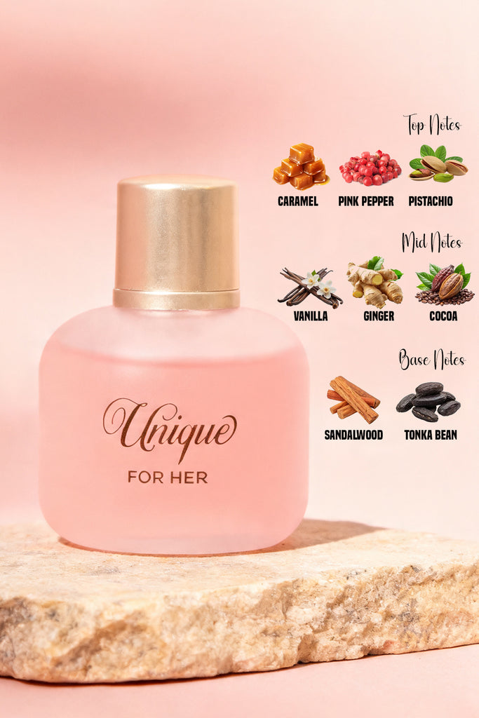 UNIQUE SPRAY PERFUME EAU DE PARFUM FOR WOMEN - 100ML/3.4FL.OZ.