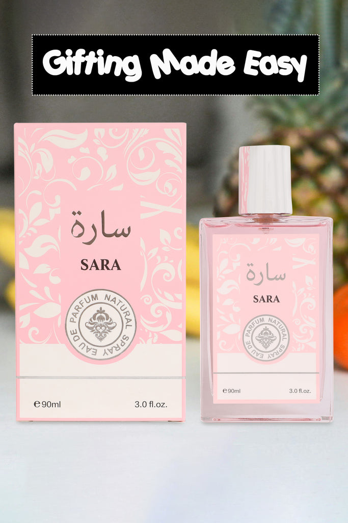 SARA SPRAY PERFUME EAU DE PARFUM FOR WOMEN - 90ML/3.0FL.OZ. - Riah Fashion