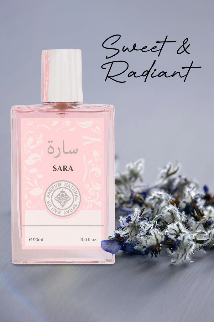 SARA SPRAY PERFUME EAU DE PARFUM FOR WOMEN - 90ML/3.0FL.OZ. - Riah Fashion