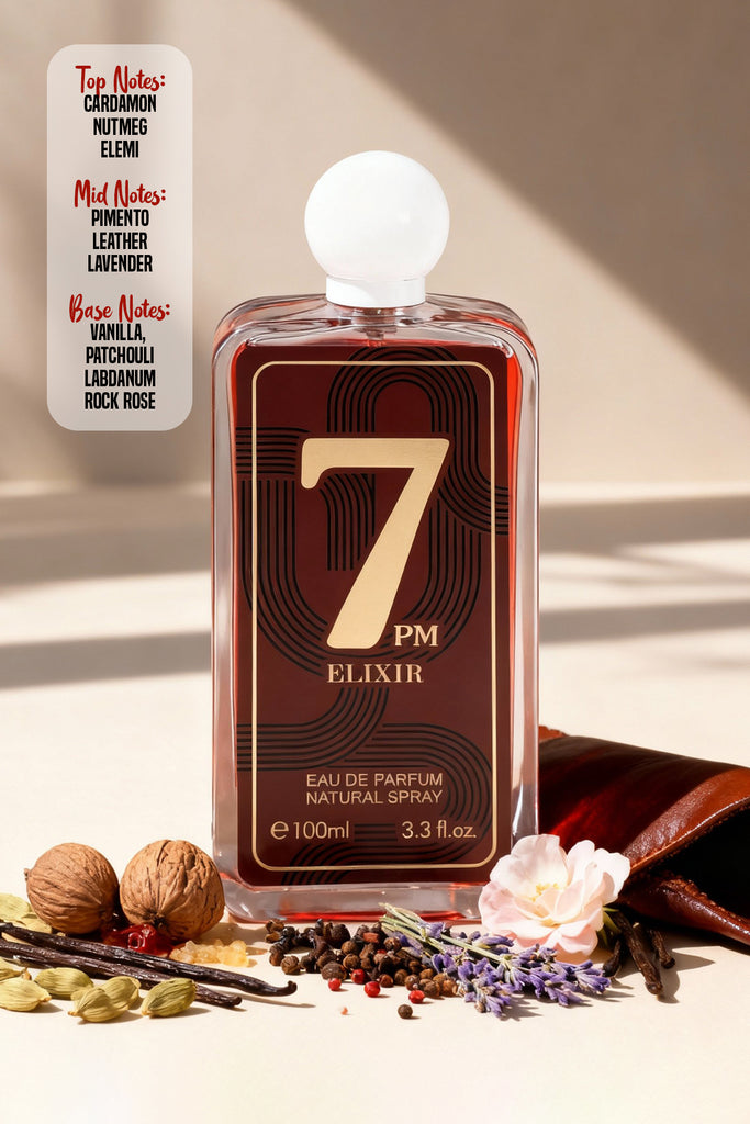 7PM ELIXIR SPRAY PERFUME EAU DE PARFUM FOR WOMEN - 100ML/3.3FL.OZ.