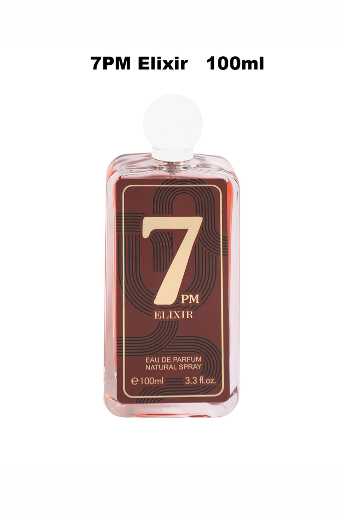 7PM ELIXIR SPRAY PERFUME EAU DE PARFUM FOR WOMEN - 100ML/3.3FL.OZ.