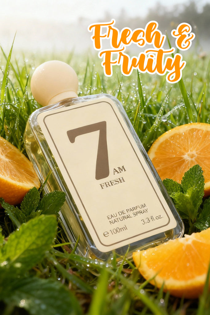 7AM FRESH SPRAY PERFUME EAU DE PARFUM FOR MEN AND WOMEN - 100ML/3.3FL.OZ. - Riah Fashion