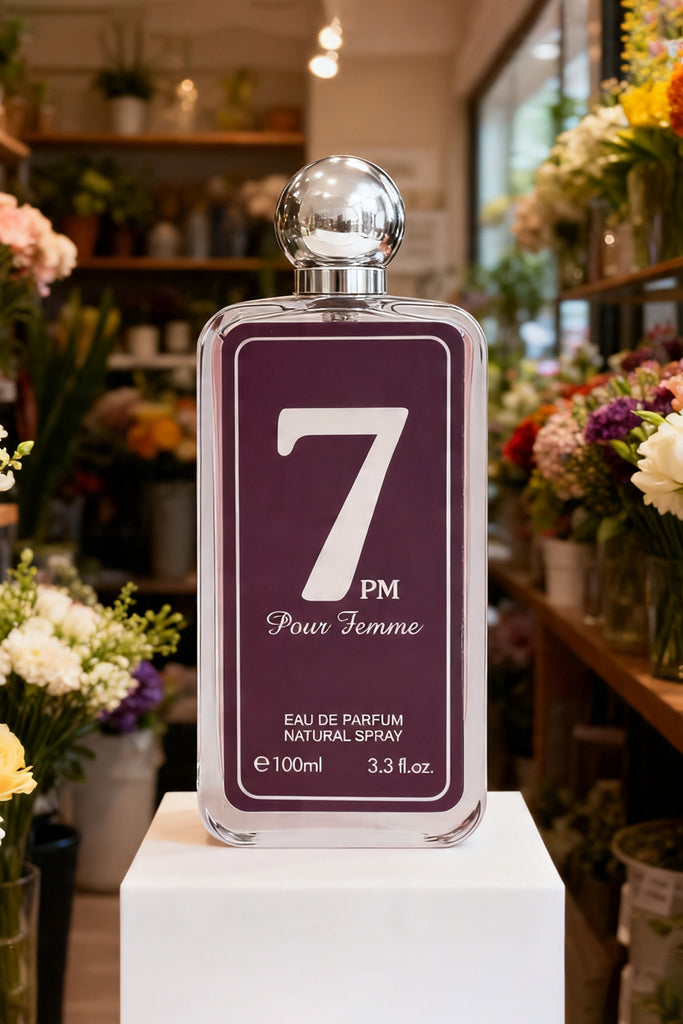 7 PM POUR FEMME SPRAY PERFUME EAU DE PARFUM FOR WOMEN - 100ML/3.4FL.OZ.