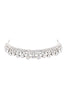 RHINESTONE 4 LINE GRADUAL CHOKER NECKLACE