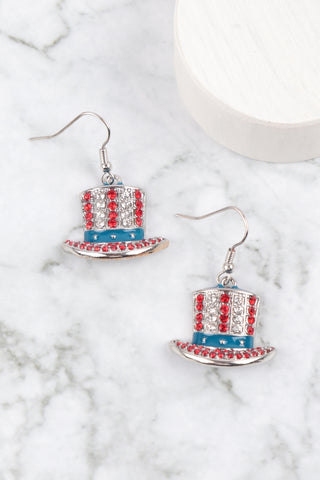 HDE2484 - ACRYLIC DRUZY POST TASSEL DROP EARRINGS