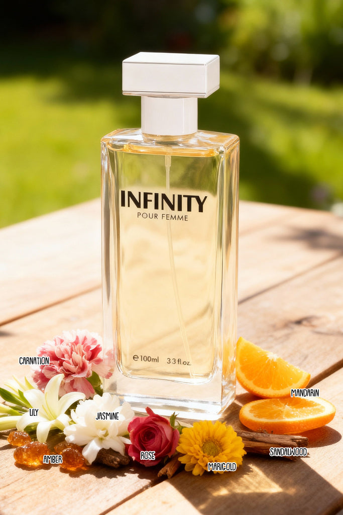 INFINITY SPRAY PERFUME EAU DE PARFUM FOR WOMEN - 100ML/3.3FL.OZ. - Riah Fashion